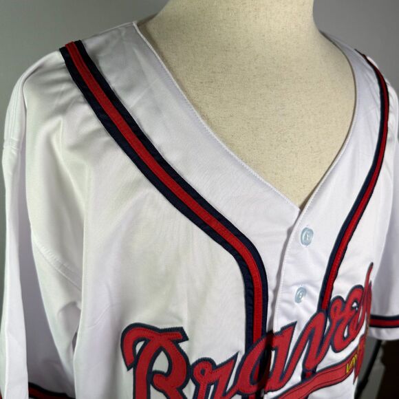 Terry Pendleton Atlanta Braves Autographed Jersey, Size XL, Authentic AWM Cert. - Picture 8 of 13